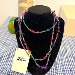 Antique Austrian crystal necklace